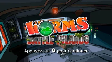 Worms - Battle Islands screen shot title